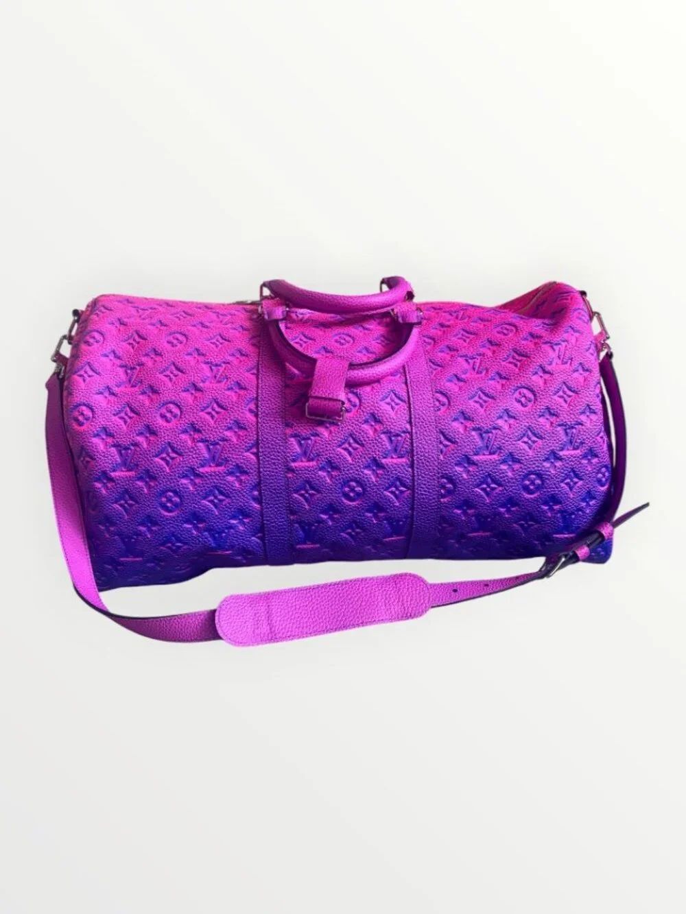 RARE Louis Vuitton Monogram Illusion Keepall Bandouliere 50